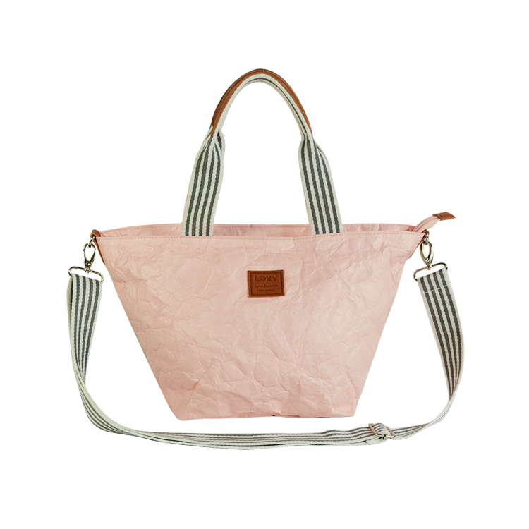 歐美新款男式單肩包 防水透氣杜邦紙斜挎包 印花定制LOGO