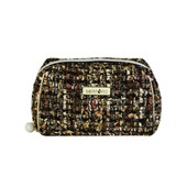 粗花毛呢化妝包多啦A夢(mèng)便攜式化妝包手提式收納包叮當(dāng)貓銅拉鏈洗漱包