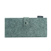橫款毛氈布錢包